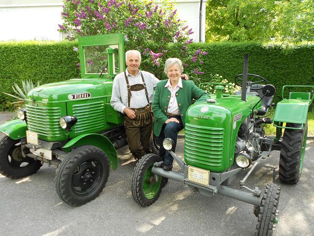 Gruppenfoto Traktorfreunde